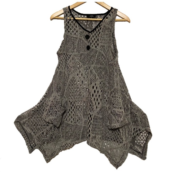 Kaktus grey cobweb dress - Picture 2 of 5